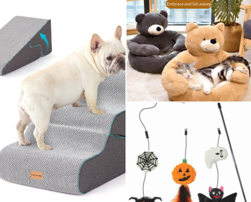 Items for our other Family members 🐶🐯 cover photo collage