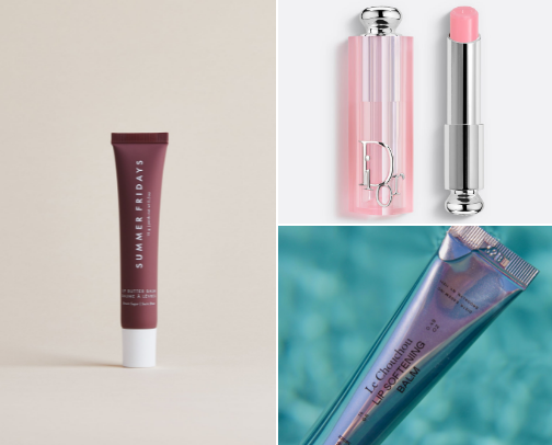 10 Lip Balms for Hydrated Lips in the Fall + A Glow cover photo collage