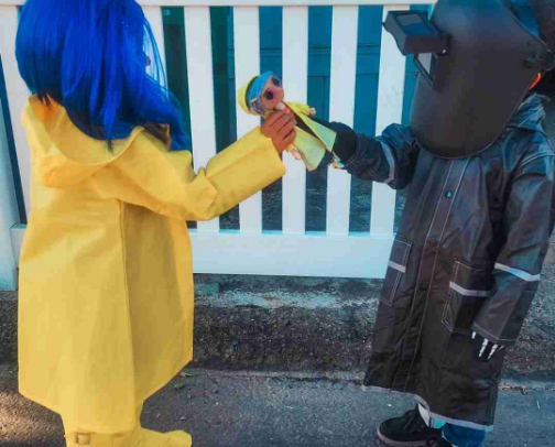 Family halloween costumes! cover photo collage