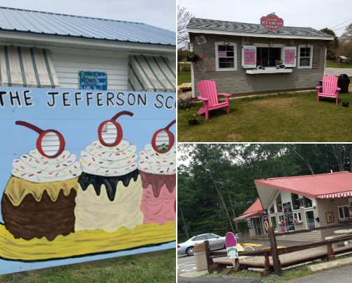 Maine: who sells the best Ice Cream? cover photo collage