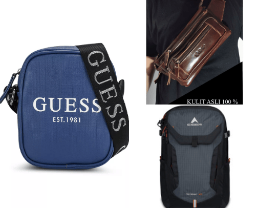 Men's Bags cover photo collage