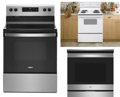 Stoves, microwaves etc cover photo collage