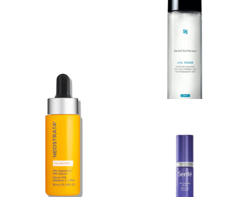 Skincare- Serums/Toners cover photo collage