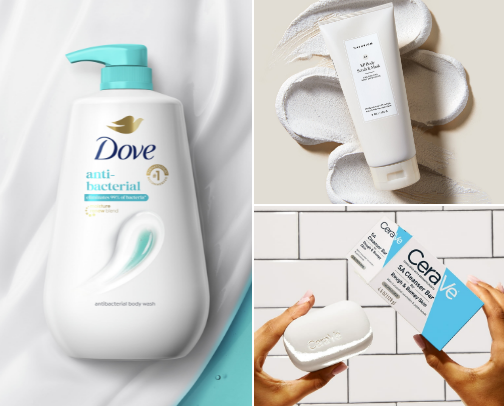 My Everyday Shower Routine: Simple, Skin Loving Essentials cover photo collage