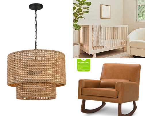 Neutral & Natural Nursery cover photo collage