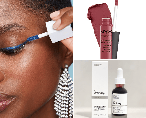Beauty faves cover photo collage