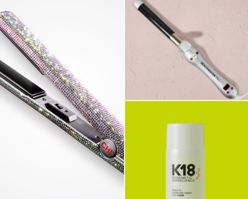 Must have hair products and tools cover photo collage