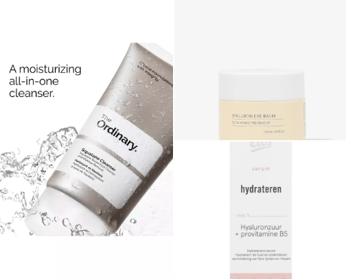 Skincare cover photo collage