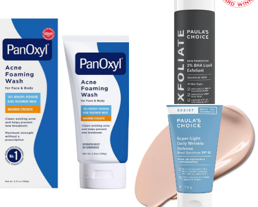 Acne prone/oily baddies cover photo collage