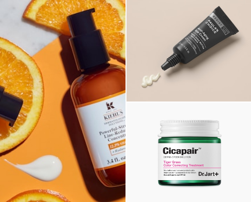 Treatments & Serums 💧 cover photo collage