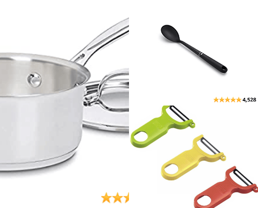 Kitchen Essentials Mostly Under $100 cover photo collage