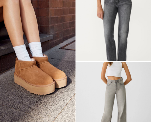 clean girl clothes cover photo collage