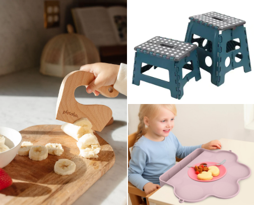 Kids in the Kitchen cover photo collage