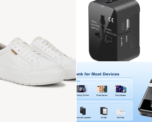 Amazon Travel Essentials under $50 cover photo collage