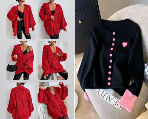 Cardigans que usaría todos los dias cover photo collage