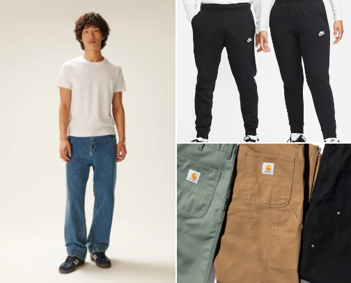 Most comfortable wardrobe essentials cover photo collage