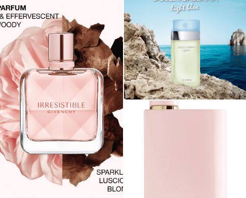 Perfume cover photo collage