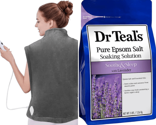 Topical pain relief cover photo collage