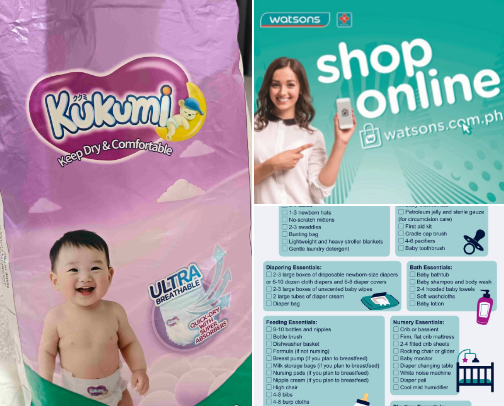 Baby Essentials cover photo collage