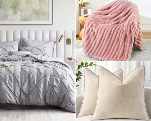 ✨ Bedroom Essentials I Love: Must-Haves for a Cozy & Beautiful Room cover photo collage