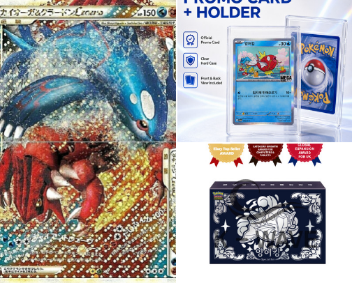 Best-Selling + Trending + Products +Pokémon cover photo collage