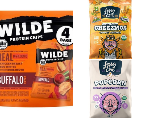 healthier snack choices cover photo collage