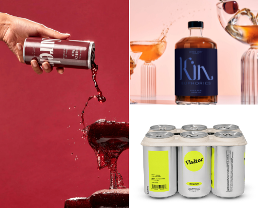 Non Alcoholic Drinks for 100% Fun with 0% Booze cover photo collage