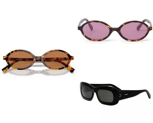 Statement sunglasses cover photo collage