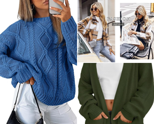 The cutest fall clothes! cover photo collage