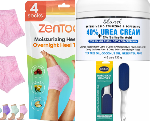 Best Products for Soft, Smooth Feet cover photo collage