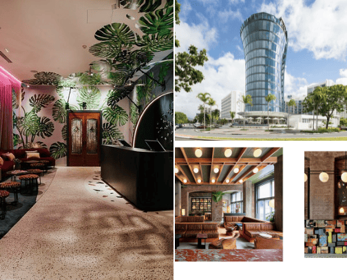 The Hotel Diary cover photo collage
