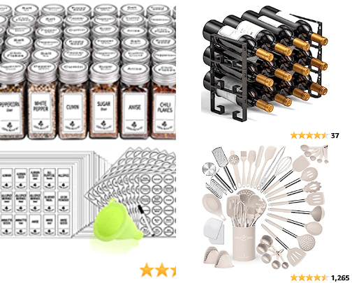 Kitchen Essentials cover photo collage
