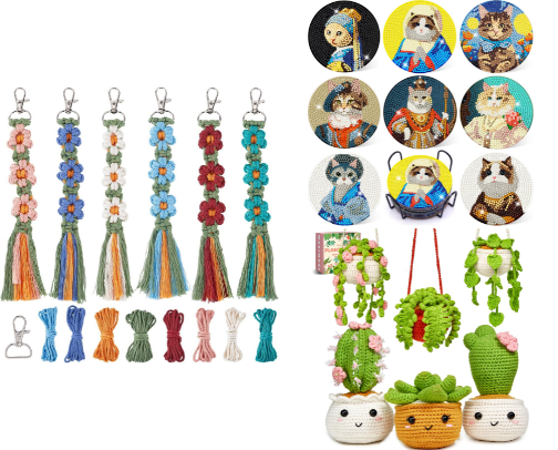 Adult Craft Finds! cover photo collage