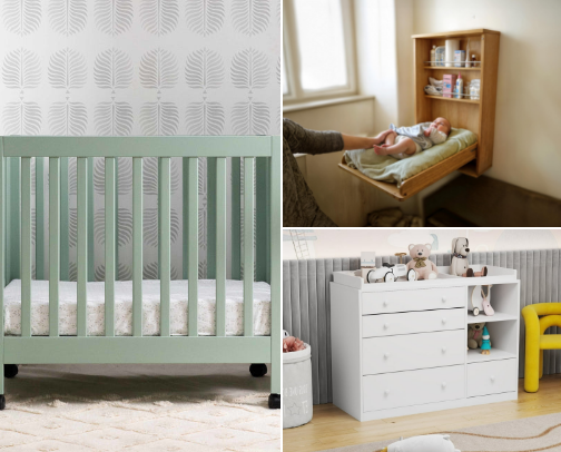 Space saving Nursery furniture and Decor🌻🌼 cover photo collage