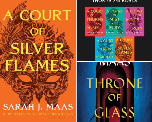 The Sarah J Maas chaos cover photo collage