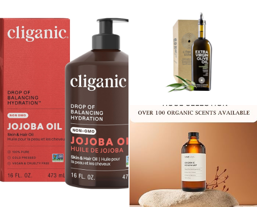 Natural skincare and haircare products for my DIY girlies cover photo collage