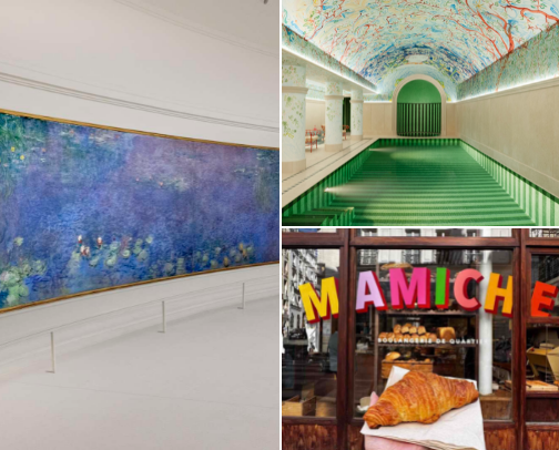 a love letter to paris 💌 cover photo collage