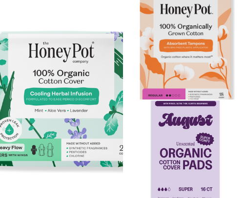 Essential Organic/Non-toxic Period Care🩸💓💖 cover photo collage