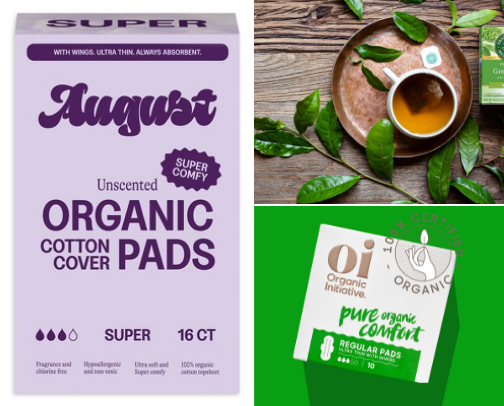 Essential Organic/Non-toxic Period Care🩸💓💖 cover photo collage