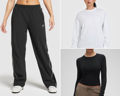 modest & cute gym outfits cover photo collage