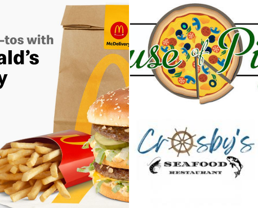 Food recommendations! cover photo collage