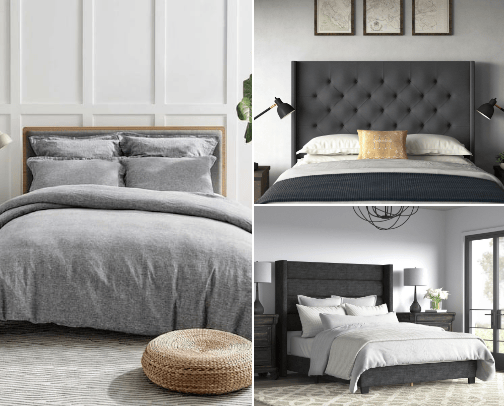 Bedroom makeover cover photo collage