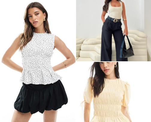 what i'm wearing to my first big girl job! cover photo collage