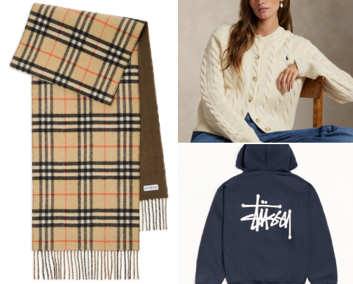 Fall and winter staples cover photo collage