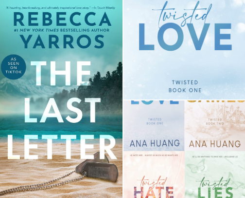 My favorite book recs cover photo collage