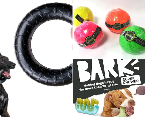 Best dog toys for super chewers cover photo collage