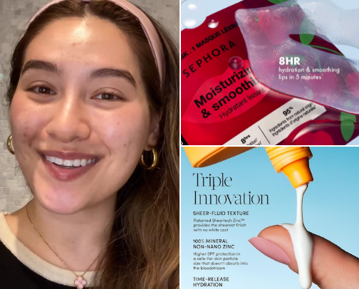 Skin Care Prods⋆.𐙚 ̊ cover photo collage