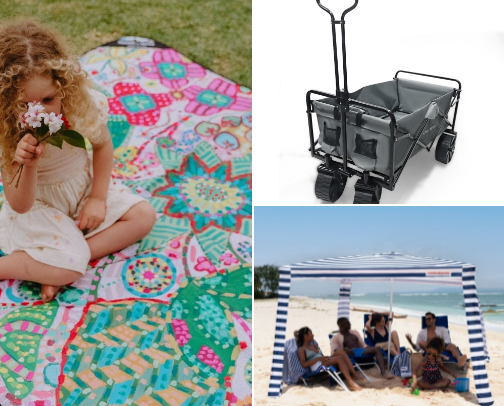 Eco-Friendly Family Beach Essentials cover photo collage