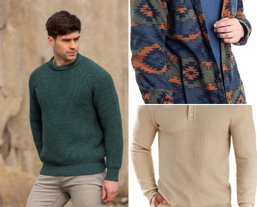 Cool men's clothes cover photo collage