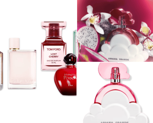 Women's Parfume Collection cover photo collage